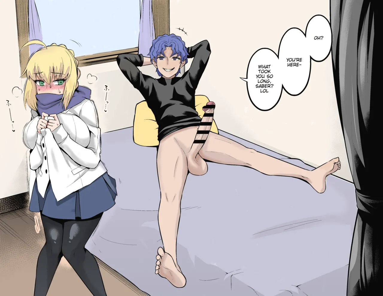 Hentai Manga Comic-Shinji, the Stud, has Wild Sex with Saber and the Others-Read-171